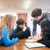 Équipe francophone AJF-Japon accompagnant les étudiants au Japon